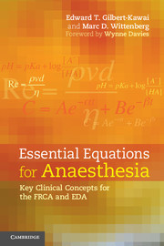 Cover of the book Essential Equations for Anaesthesia