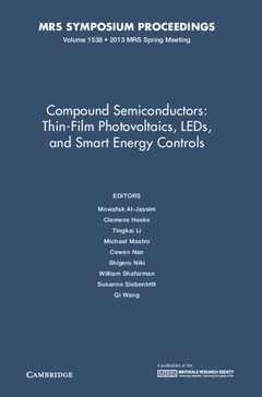 Couverture de l’ouvrage Compound Semiconductors: Volume 1538