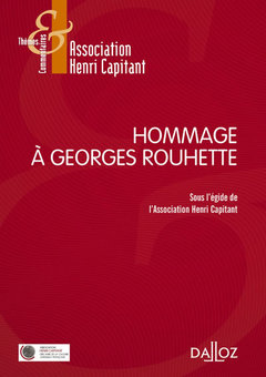 Couverture de l’ouvrage Hommage à Georges Rouhette
