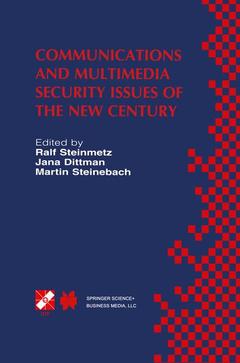 Couverture de l’ouvrage Communications and Multimedia Security Issues of the New Century