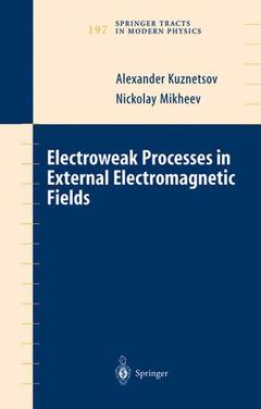 Couverture de l’ouvrage Electroweak Processes in External Electromagnetic Fields