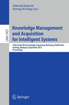 Couverture de l’ouvrage Knowledge Management and Acquisition for Intelligent Systems