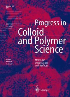 Cover of the book Molecular Organisation on Interfaces