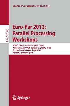 Couverture de l’ouvrage Euro-Par 2012: Parallel Processing Workshops