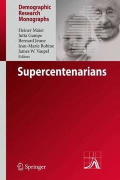 Couverture de l’ouvrage Supercentenarians