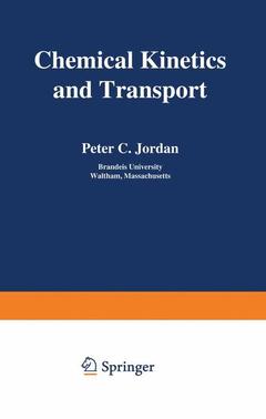 Couverture de l’ouvrage Chemical Kinetics and Transport