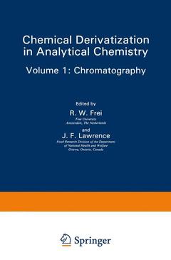 Couverture de l’ouvrage Chemical Derivatization in Analytical Chemistry