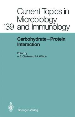 Couverture de l’ouvrage Carbohydrate-Protein Interaction