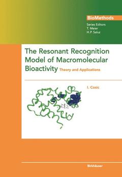 Couverture de l’ouvrage The Resonant Recognition Model of Macromolecular Bioactivity