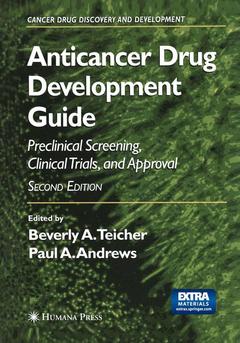 Couverture de l’ouvrage Anticancer Drug Development Guide