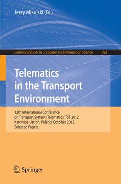 Couverture de l’ouvrage Telematics in the Transport Environment
