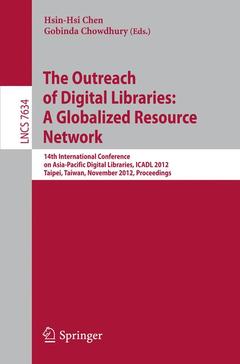 Cover of the book The Outreach of Digital Libraries: A Globalized Resource Network