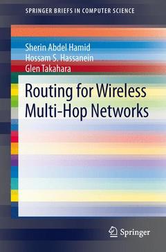 Couverture de l’ouvrage Routing for Wireless Multi-Hop Networks
