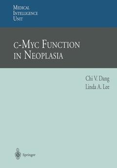 Couverture de l’ouvrage c-Myc Function in Neoplasia