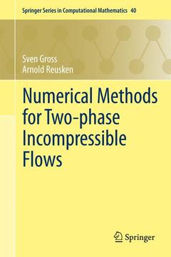Couverture de l’ouvrage Numerical Methods for Two-phase Incompressible Flows