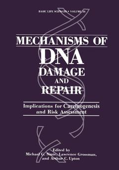 Couverture de l’ouvrage Mechanisms of DNA Damage and Repair