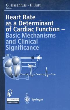 Couverture de l’ouvrage Heart rate as a determinant of cardiac function