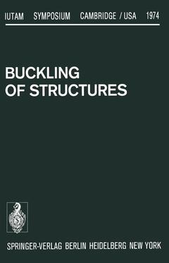 Couverture de l’ouvrage Buckling of Structures