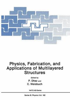 Couverture de l’ouvrage Physics, Fabrication, and Applications of Multilayered Structures