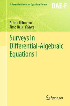 Cover of the book Surveys in Differential-Algebraic Equations I