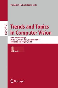 Cover of the book Trends and Topics in Computer Vision