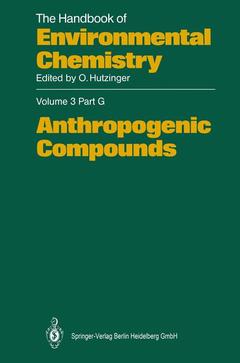 Couverture de l’ouvrage Anthropogenic Compounds