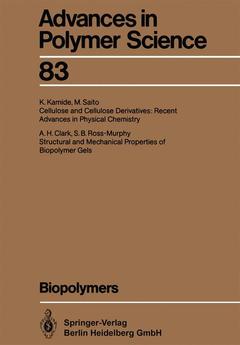 Couverture de l’ouvrage Biopolymers