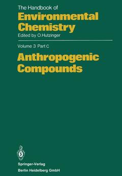 Couverture de l’ouvrage Anthropogenic Compounds