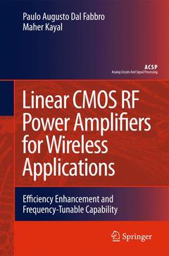 Couverture de l’ouvrage Linear CMOS RF Power Amplifiers for Wireless Applications
