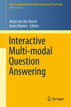 Couverture de l’ouvrage Interactive Multi-modal Question-Answering