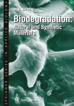 Couverture de l’ouvrage Biodegradation