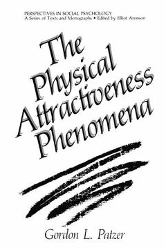 Couverture de l’ouvrage The Physical Attractiveness Phenomena