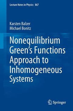 Couverture de l’ouvrage Nonequilibrium Green's Functions Approach to Inhomogeneous Systems