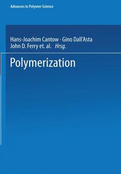 Couverture de l’ouvrage Polymerization