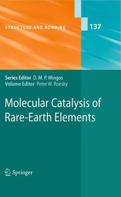 Couverture de l’ouvrage Molecular Catalysis of Rare-Earth Elements
