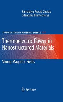 Couverture de l’ouvrage Thermoelectric Power in Nanostructured Materials