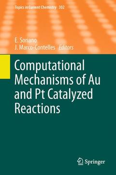 Couverture de l’ouvrage Computational Mechanisms of Au and Pt Catalyzed Reactions