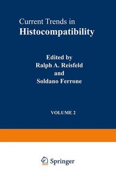 Couverture de l’ouvrage Current Trends in Histocompatibility