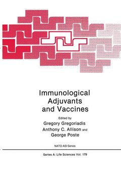 Couverture de l’ouvrage Immunological Adjuvants and Vaccines