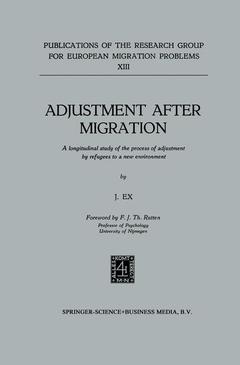 Couverture de l’ouvrage Adjustment after Migration