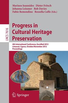Couverture de l’ouvrage Progress in Cultural Heritage Preservation