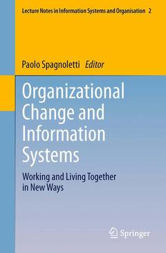 Couverture de l’ouvrage Organizational Change and Information Systems
