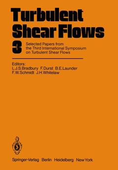 Cover of the book Turbulent Shear Flows 3
