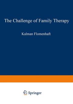 Couverture de l’ouvrage The Challenge of Family Therapy