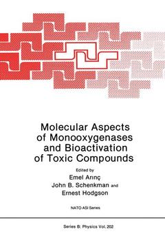 Cover of the book Molecular Aspects of Monooxygenases and Bioactivation of Toxic Compounds