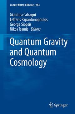 Couverture de l’ouvrage Quantum Gravity and Quantum Cosmology