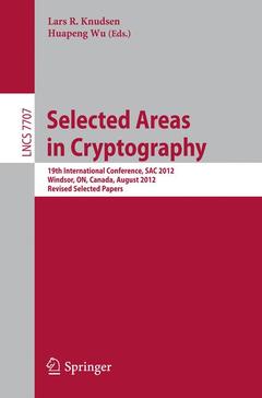 Couverture de l’ouvrage Selected Areas in Cryptography