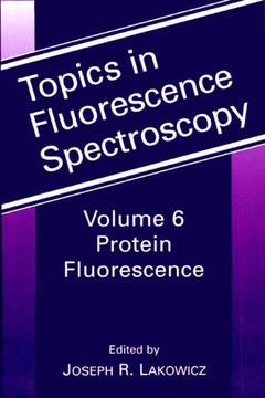 Couverture de l’ouvrage Protein Fluorescence
