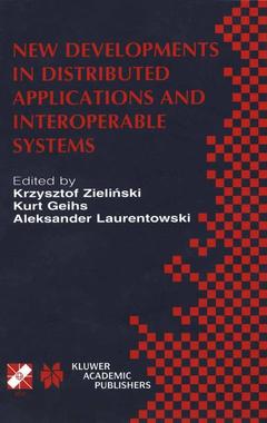 Cover of the book New Developments in Distributed Applications and Interoperable Systems