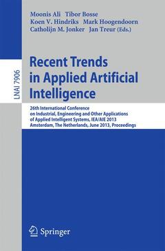 Couverture de l’ouvrage Recent Trends in Applied Artificial Intelligence